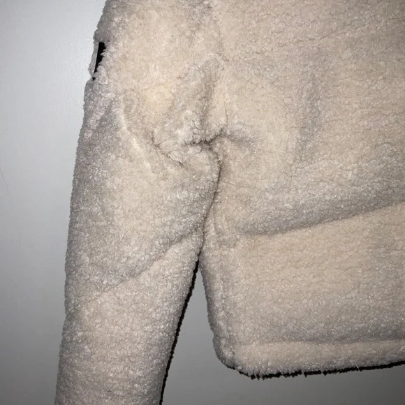 SAM. NYC Girls Sherpa Mid Coat – Size 8 (Almond) – NWT - Picture 6 of 14